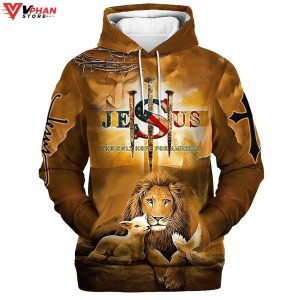 Jesus The Only Hope For America Religious Easter Gifts Christian Hoodie 1