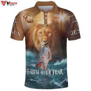 Jesus Walking On Water Christian Shirt 1