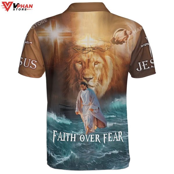 Jesus Walking On Water Christian Shirt