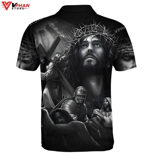 Jesus Warrior Religious Easter Gifts Christian Polo Shirt & Shorts