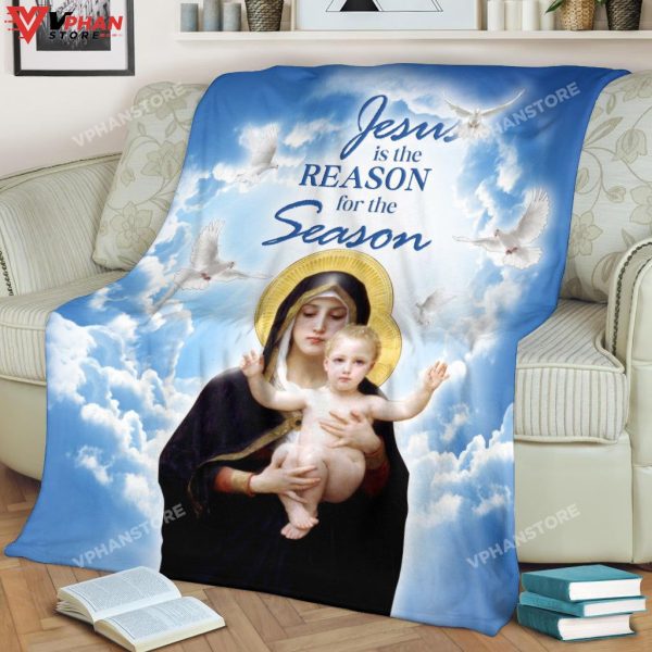 Jesus is the Reason for the Season Gifts for Christians Blanket