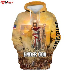 King Jesus Christian Gift Ideas Christian Religious Hoodie 1