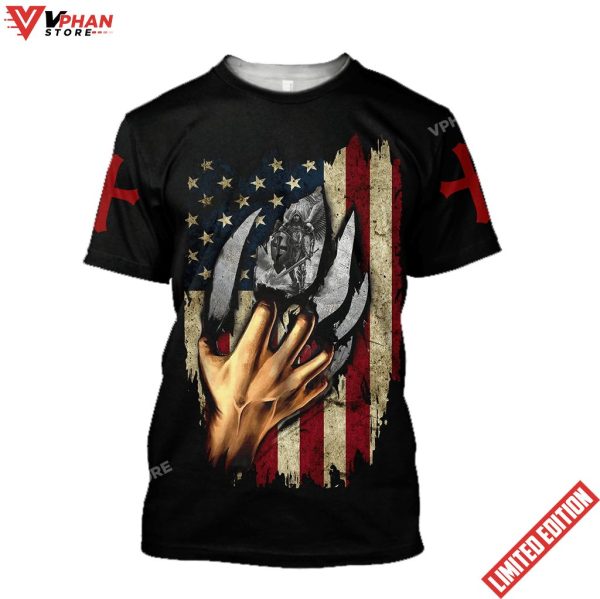 Knight Templar America Jesus Unisex Shirt