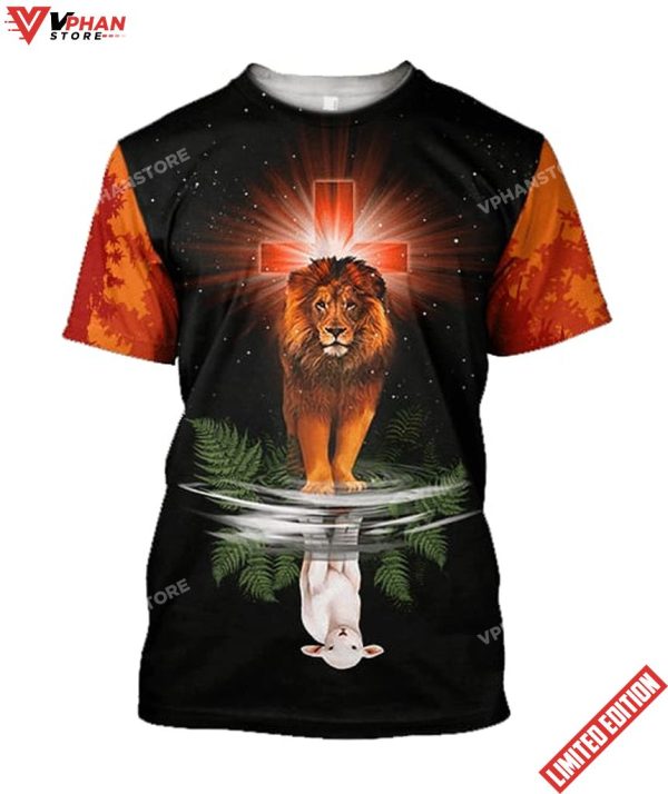 Lion Of Judah Lamp Of God Jesus Shirt