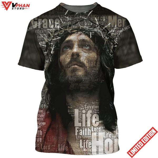 Name Jesus Christ 3D All Over Printed Shirt for Men and Women