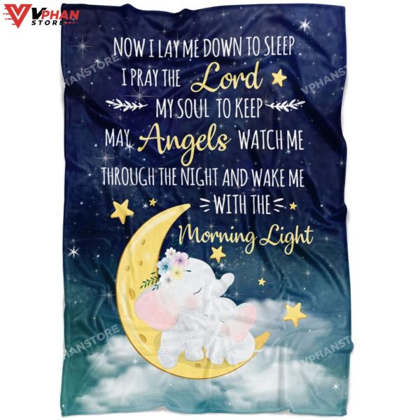 Now I Lay Me Down To Sleep Gift Ideas For Christians Bible Verse Blanket