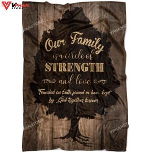 Our Family Is A Circle Of Strength And Love Christian Gift Ideas 1