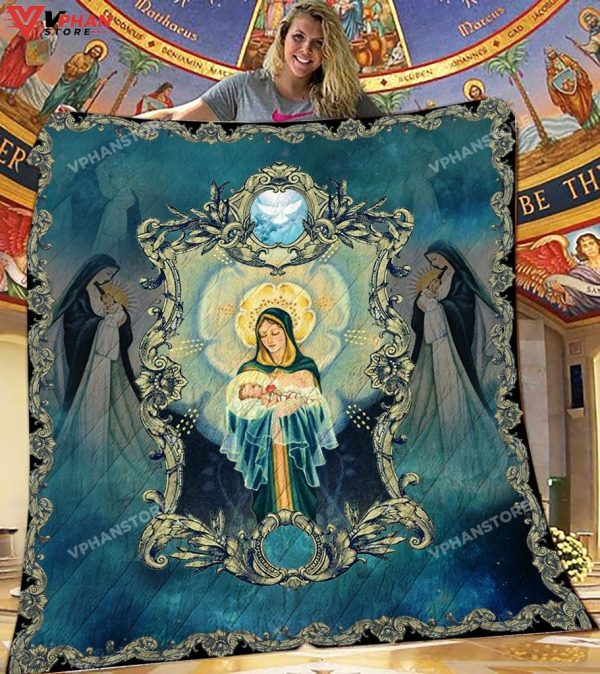 Our Lady Of Guadalupe Mother Mary Virgin Mary Blanket