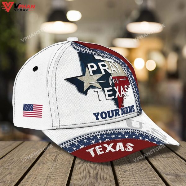 Personalized Pray Of Texas 3D All Over Print Texas Cap
