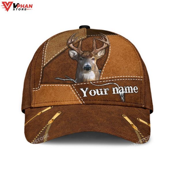 The Deer 3D Personalized Name Classic Cap For Hunter