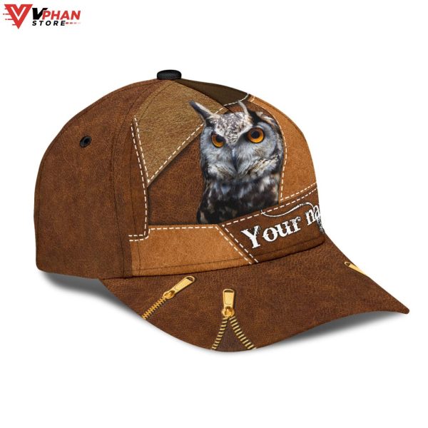 Personalized Owl 3D Classic Cap For Hunter