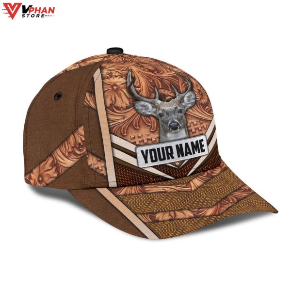 Personalized Brown Hunting Baseball Cap