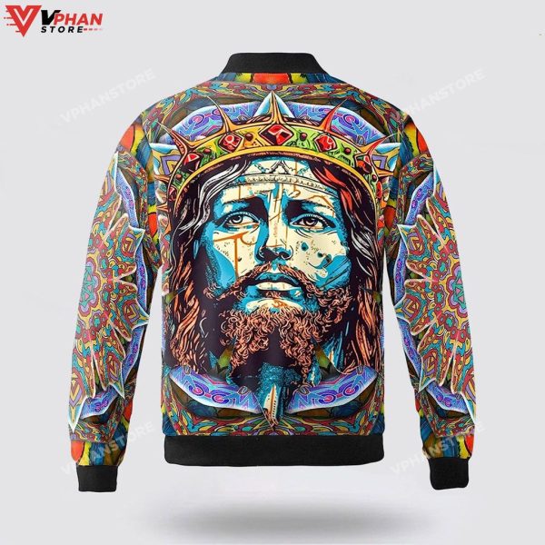 Personalized Name Christian Jesus Christ Bomber Jacket