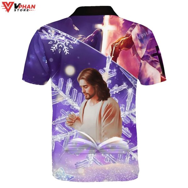 Picture Jesus Religious Easter Gifts Christian Polo Shirt & Shorts