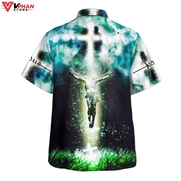 Resurrection Of Jesus Tropical Outfit Christian Gift Hawaiian Shirt