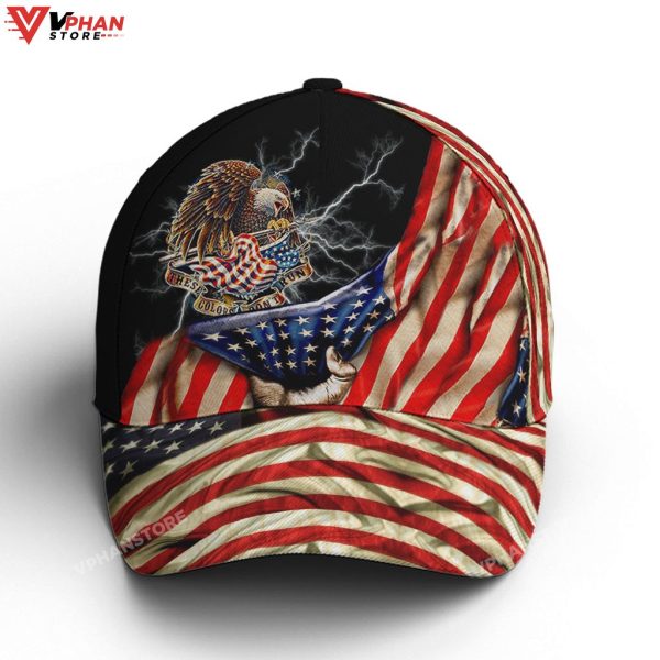 The Colors Don’t Run Eagle America Flag Cap