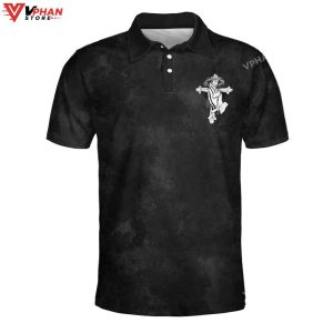 The Devil Saw Me With My Head Christian Polo Shirt Shorts 1