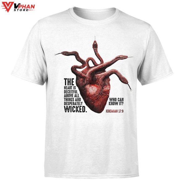 The Heart Is Deceitful Above All Things Jeremiah Christian Clothing Hoodie