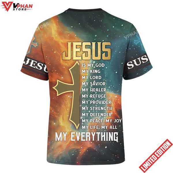 The King Jesus Lion 3d Unisex Shirt