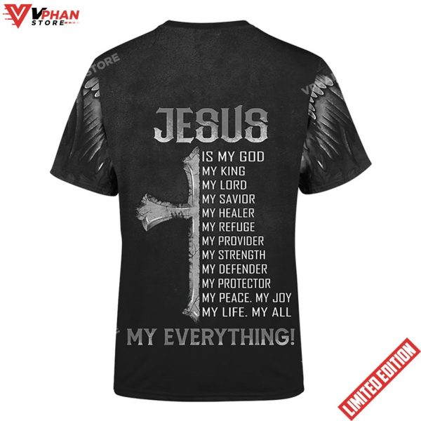 The King Jesus Lion Tattoo 3d Shirt