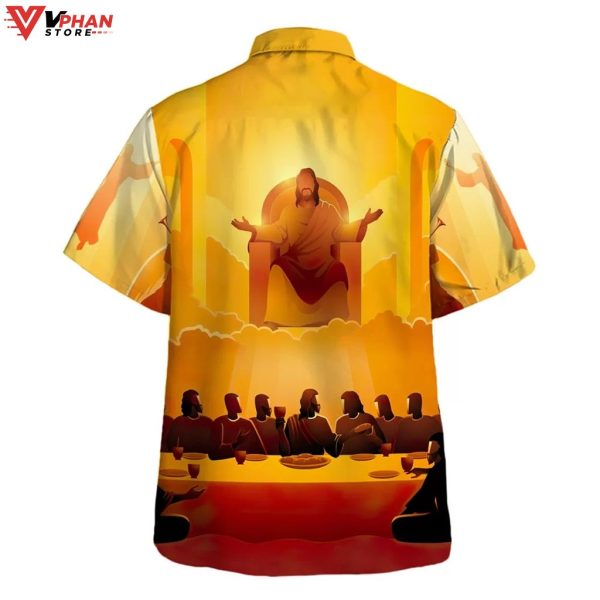 The Last Supper Tropical Outfit Christian Gift Ideas Hawaiian Shirt