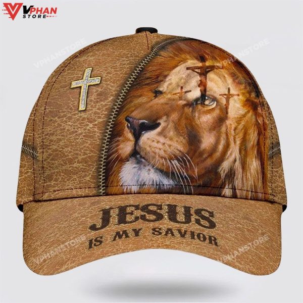 The Lion Jesus Is My Savior Crucifixion Of Jesus Classic Hat