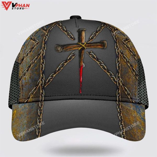 The Nail Cross Classic Christian Hat for Men and Women