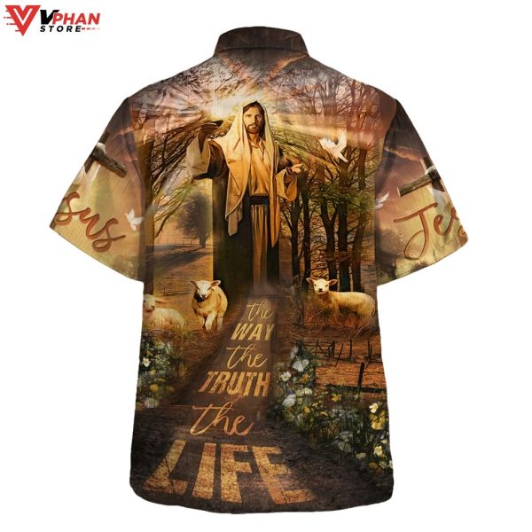 The Way The Truth And The Life Christian Gift Ideas Hawaiian Shirt