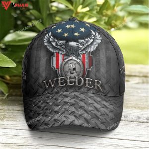 US Eagle Baseball Cap For Welder Metalic Style 1