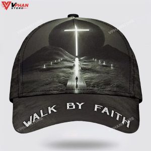 Walk By Faith Cross Classic Hat All Over Print 1