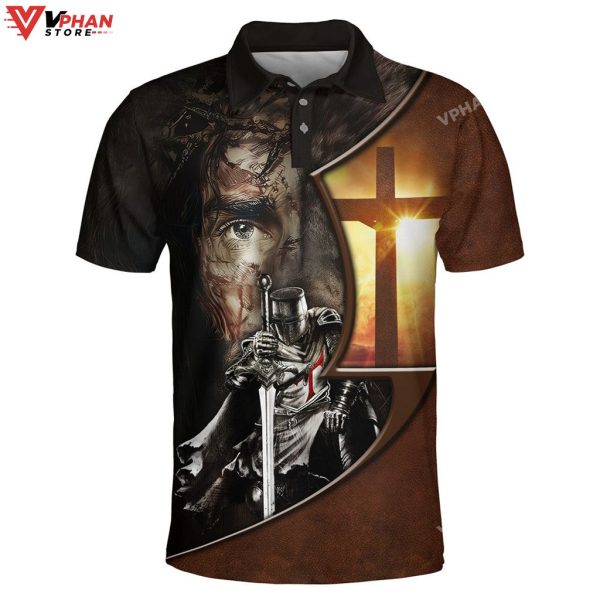 Warrior For Jesus And God Bible The Faith Christian Polo Shirt & Shorts