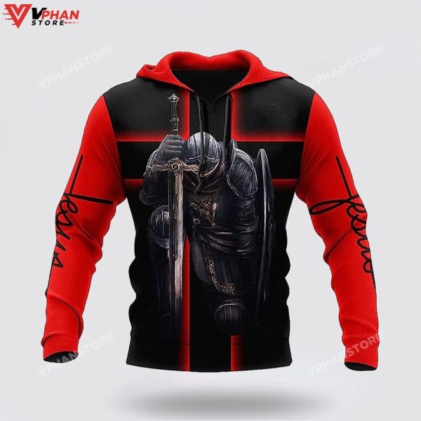 Warrior Jesus My God My King My Lord Religious Easter Gifts Hoodie