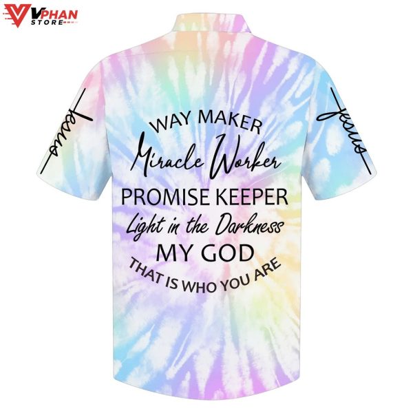 Promise Keeper Light In The Darkness My God Christian Gift Hawaiian Shirt