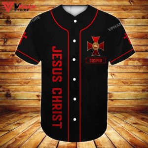 Way Maker Miracle Worker Promise Keeper Custom Christian Baseball Jersey 2