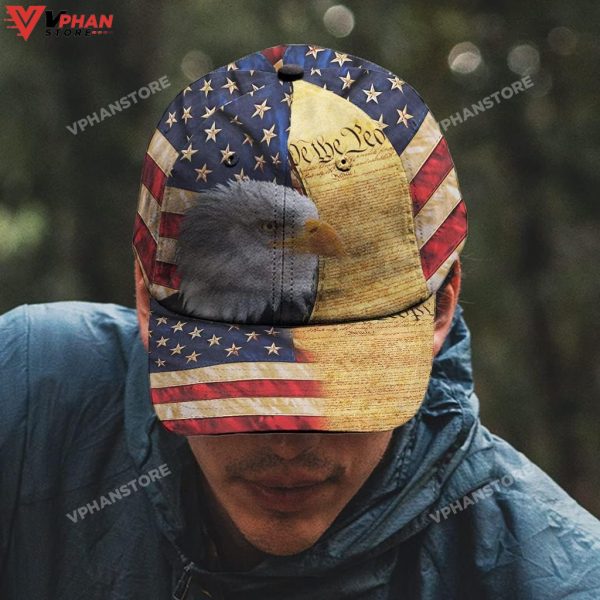 We The People Eagle All Over Print Classic Hat