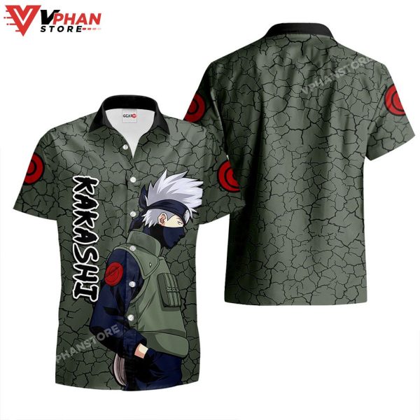 Kakashi Hatake Custom Anime Merch Clothes Hawaiian Shirt