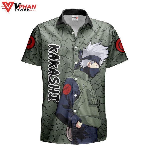 Kakashi Hatake Custom Anime Merch Clothes Hawaiian Shirt